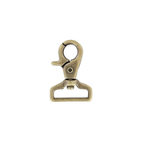 1" Antique Brass, Trigger Swivel Snap Hook, Zinc Alloy-PK4