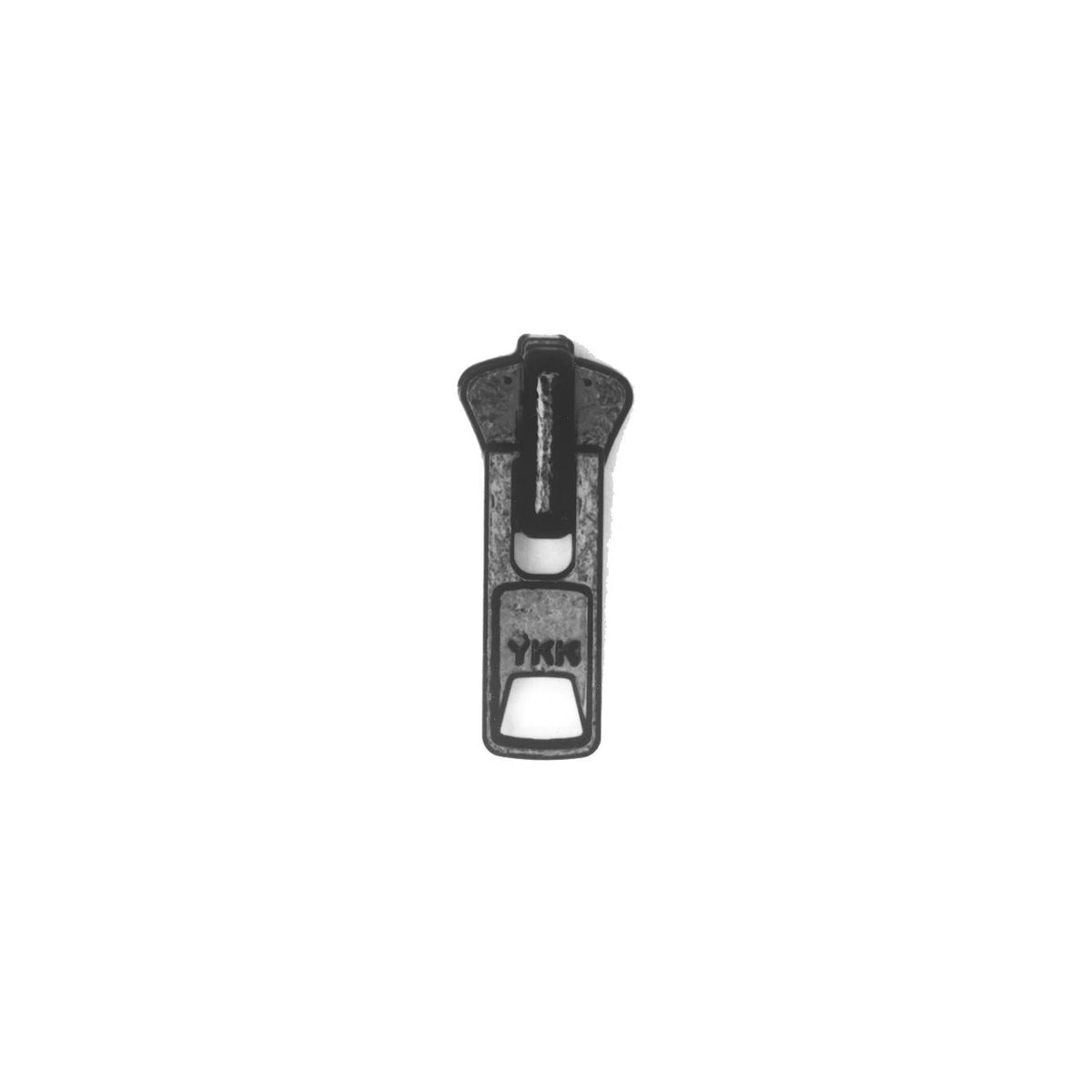 #10 Black, YKK Vislon Auto Lock Slider, Zinc Alloy