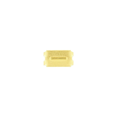 #10 Brass, YKK 4-Prong Bottom Stop, Zinc Alloy-PK10