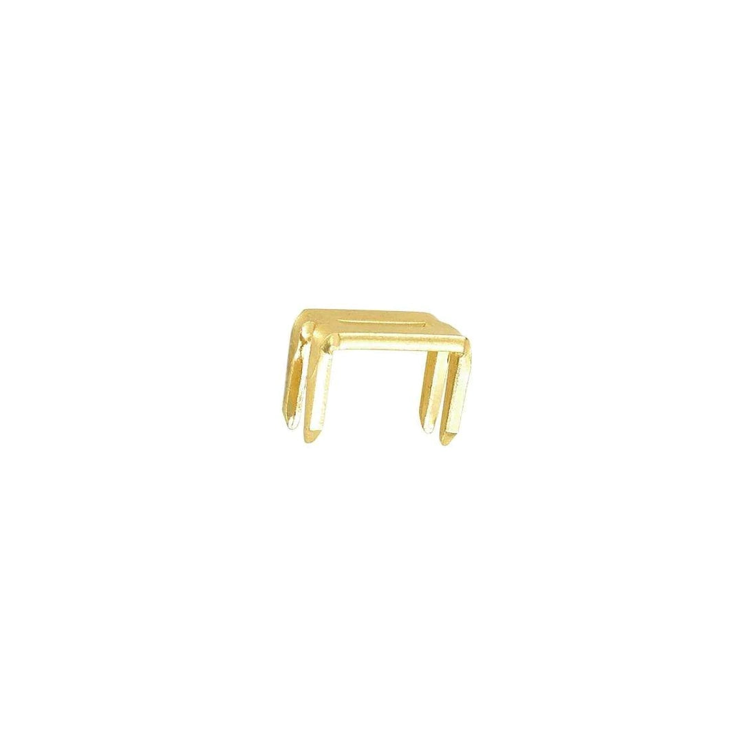 #10 Brass, YKK 4-Prong Bottom Stop, Zinc Alloy-PK10