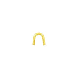 #10 Brass, YKK Top Stop, Zinc Alloy-PK10