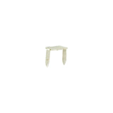 #10 Nickel, 2-Prong Bottom Stop, Zinc Alloy-PK10