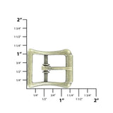3/4" Antique Brass, Imitation Roller Center Bar Buckle, Zinc Alloy