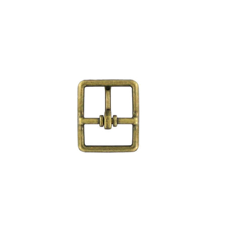 3/4" Antique Brass, Center Bar Buckle, Zinc Alloy