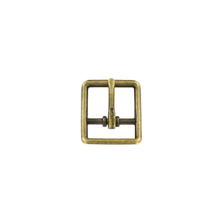 3/4" Antique Brass, Center Bar Buckle, Zinc Alloy