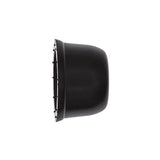 3/4" Black, Bottom Stud, Plastic With Force Fit Rivet