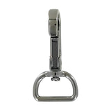 3/4" Shiny Gunmetal, Tear Drop Lever Swivel Snap, Zinc Alloy-PK5