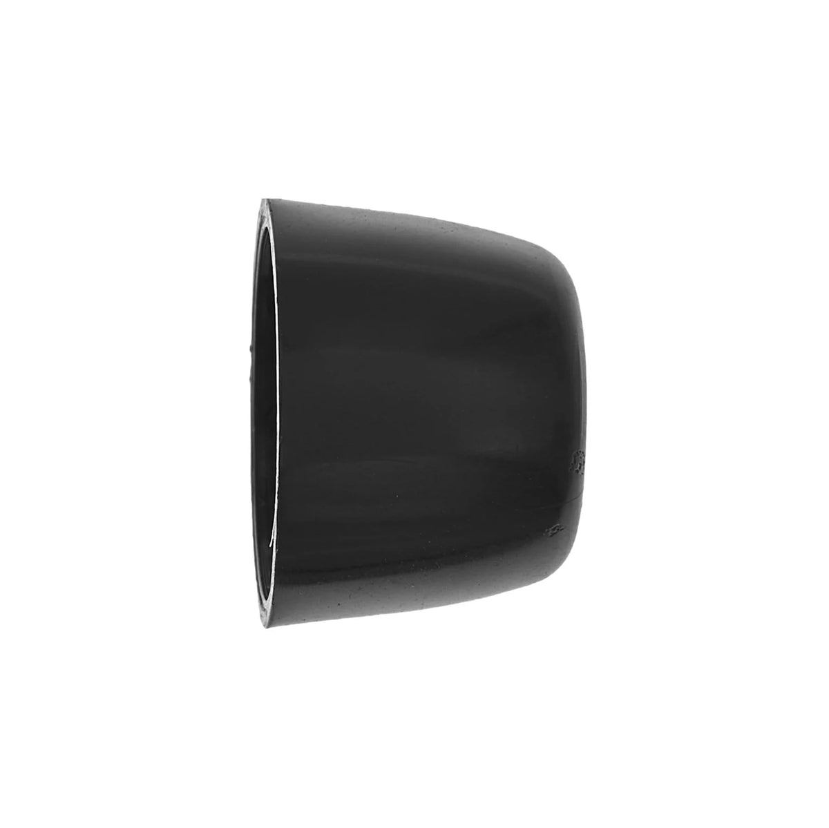 3/8". Black, Bottom Stud, Plastic