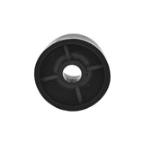 3/8". Black, Bottom Stud, Plastic