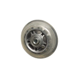 80mm Grey, Quiet Inline Skate Wheel, Plastic