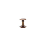 9mm Antique Brass, Double Cap Jiffy Rivet, Solid Brass-100ct