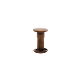 9mm Antique Brass, Double Cap Jiffy Rivets, Solid Brass-100ct