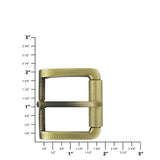 1 1/2" Antique Brass, Roller Buckle, Zinc Alloy