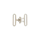 1 1/2" Shiny Nickel, Cinch Buckle, Zinc Alloy