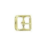 1/2" Brass, Sandal Buckle Roller Buckle, Steel