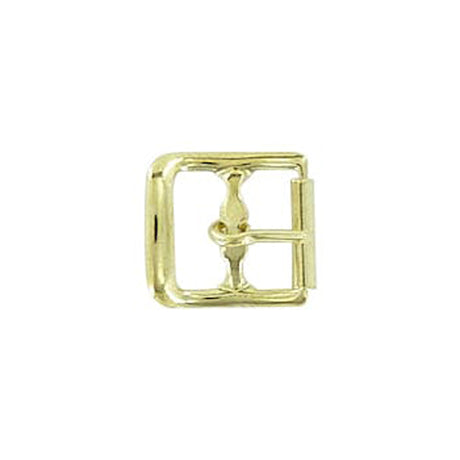 1/2" Brass, Sandal Buckle Roller Buckle, Steel