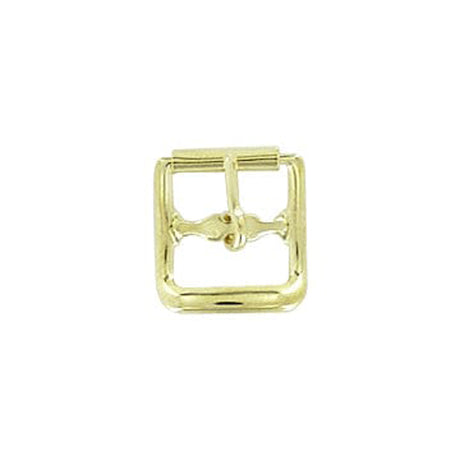 1/2" Brass, Sandal Buckle Roller Buckle, Steel
