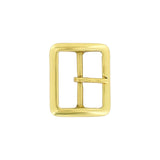 1 3/4" Brass, Sam Browne Center Bar Buckle, Solid Brass