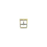 1" Antique Brass, Funky Center Bar Buckle, Zinc Alloy