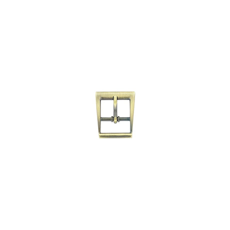 1" Antique Brass, Funky Center Bar Buckle, Zinc Alloy
