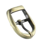 1" Antique Brass, D Shaped Center Bar Buckle, Zinc Alloy