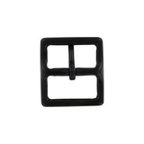 1" Black, Sam Browne Center Bar Buckle, Solid Brass