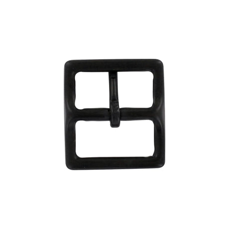 1" Black, Sam Browne Center Bar Buckle, Solid Brass