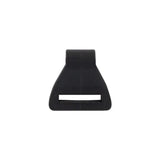 1" Black, Tie Down Strap Hook, Plastic