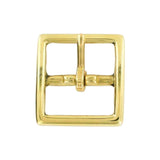 1"Brass, Sam Browne Center Bar Buckle, Solid Brass