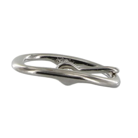 1" Nickel, 1.5"x1.75" Center Bar Buckle, Solid Brass