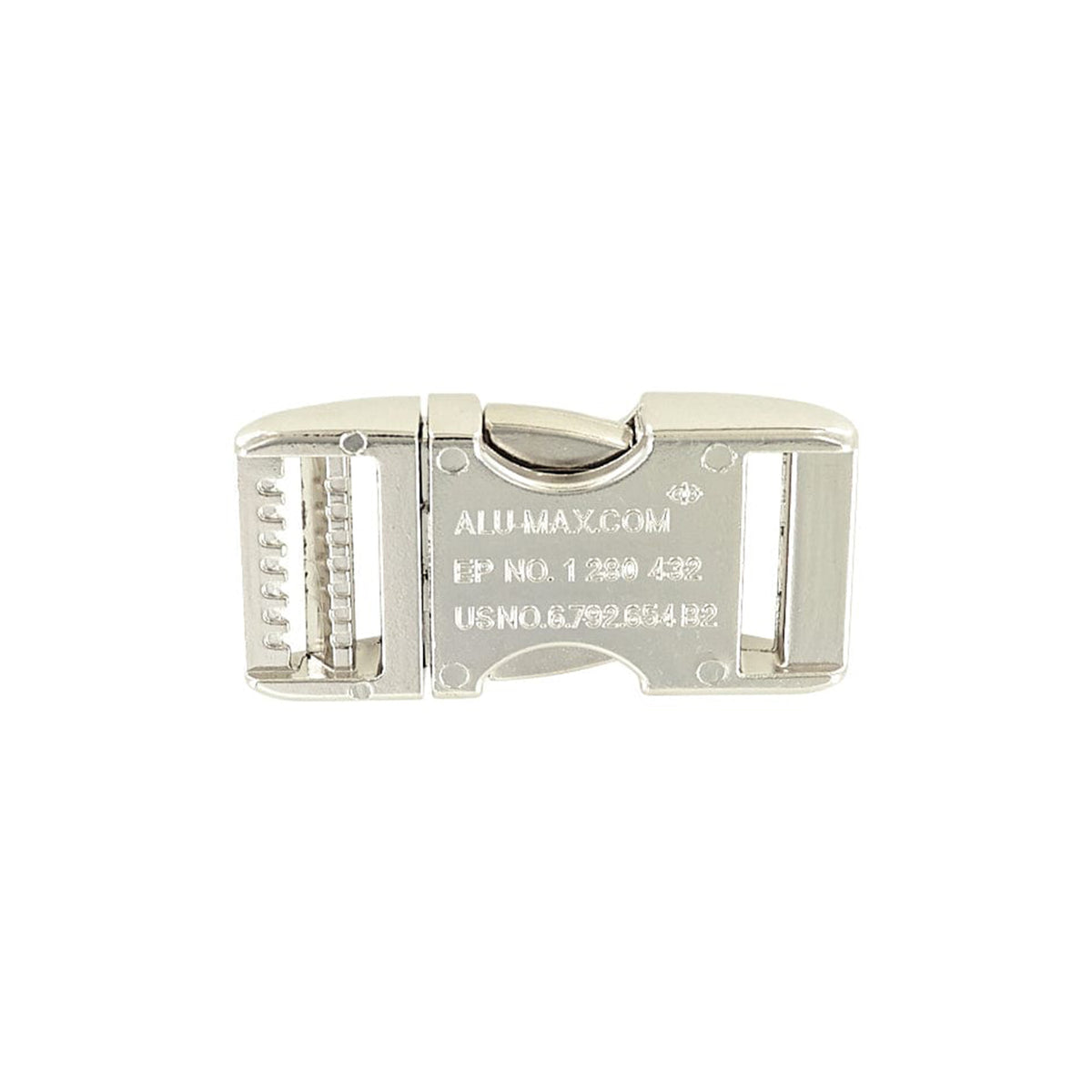 1" Nickel, Single Adjustable Side Squeeze, Aluminum