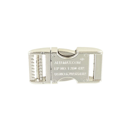 1" Nickel, Single Adjustable Side Squeeze, Aluminum