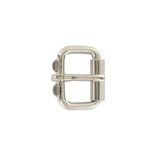 1" Nickel, Heel Bar Buckle, Steel