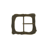 2 1/4" Antique Brass, Artisan Center Bar Buckle, Zinc Alloy