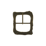 2 1/4" Antique Brass, Artisan Center Bar Buckle, Zinc Alloy