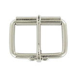 2" Nickel, Roller Buckle, Steel