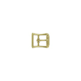 3/4" Brass, Imitation Roller Center Bar Buckle, Zinc Alloy