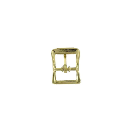3/4" Brass, Imitation Roller Center Bar Buckle, Zinc Alloy