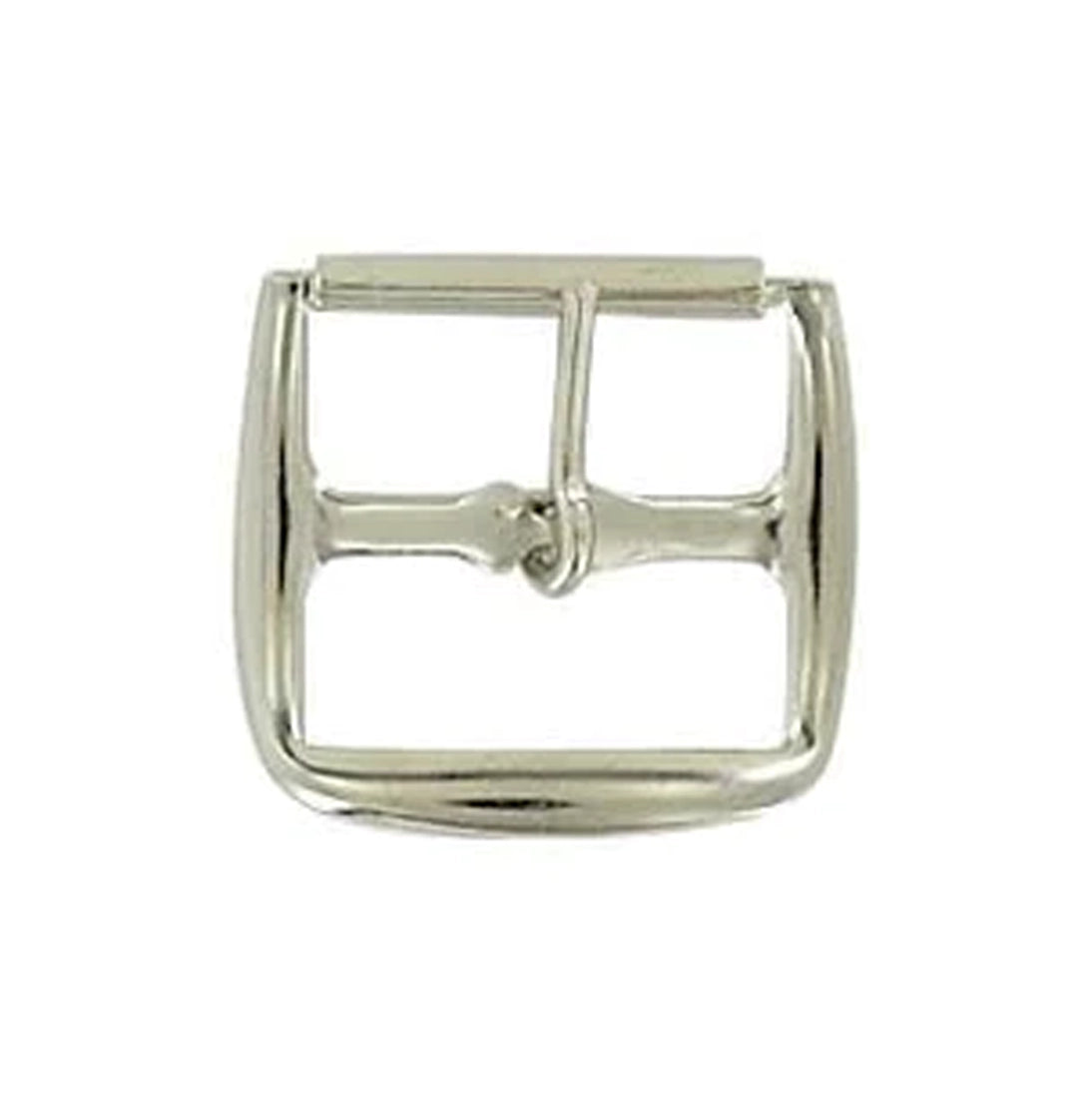 3/4" Nickel, Roller Buckle, Steel