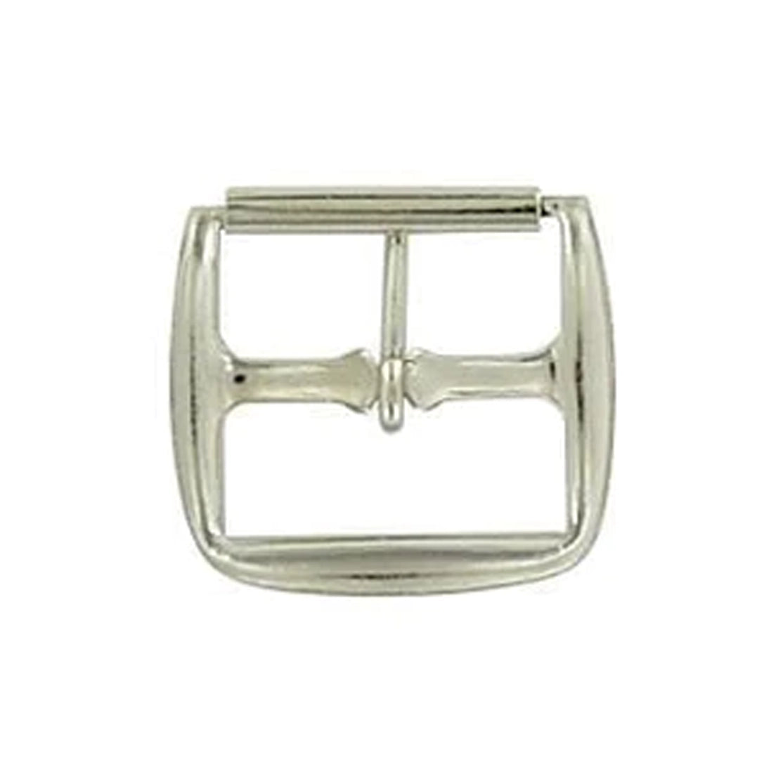 3/4" Nickel, Roller Buckle, Steel
