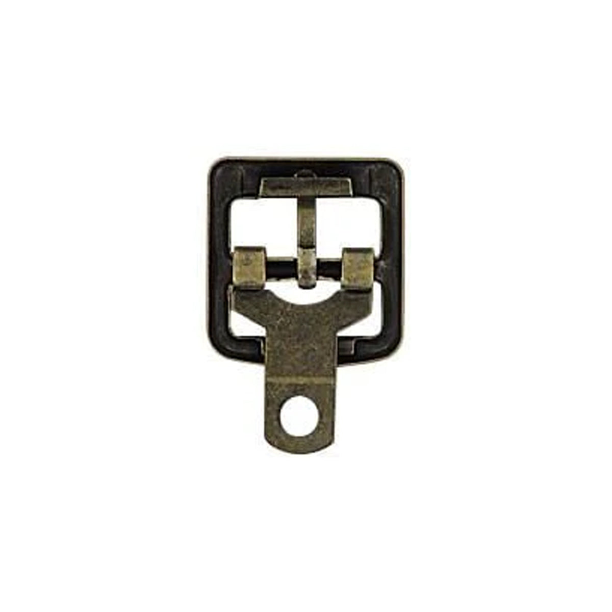 5/8" Antique Brass, "Doc Marten" Center Bar Buckle Buckle, Zinc Alloy