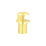1/2" Brass, Boot Lace Eyelet Hook, Solid Brass