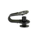 1/4" Black, Boot Hook with Rivet, Steel