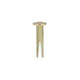 10/16" Brass, Split Rivet, Steel - 24 pk
