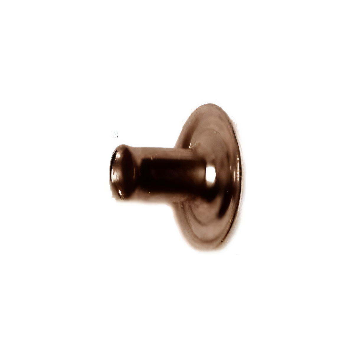 11/32" Antique Brass, Parallel Spring Snap Post, Solid Brass