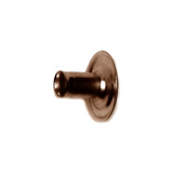 11/32" Antique Brass, Parallel Spring Snap Post, Solid Brass