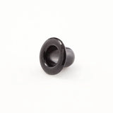 3.9mm Black, Eyelet, Solid Brass - 12 pk