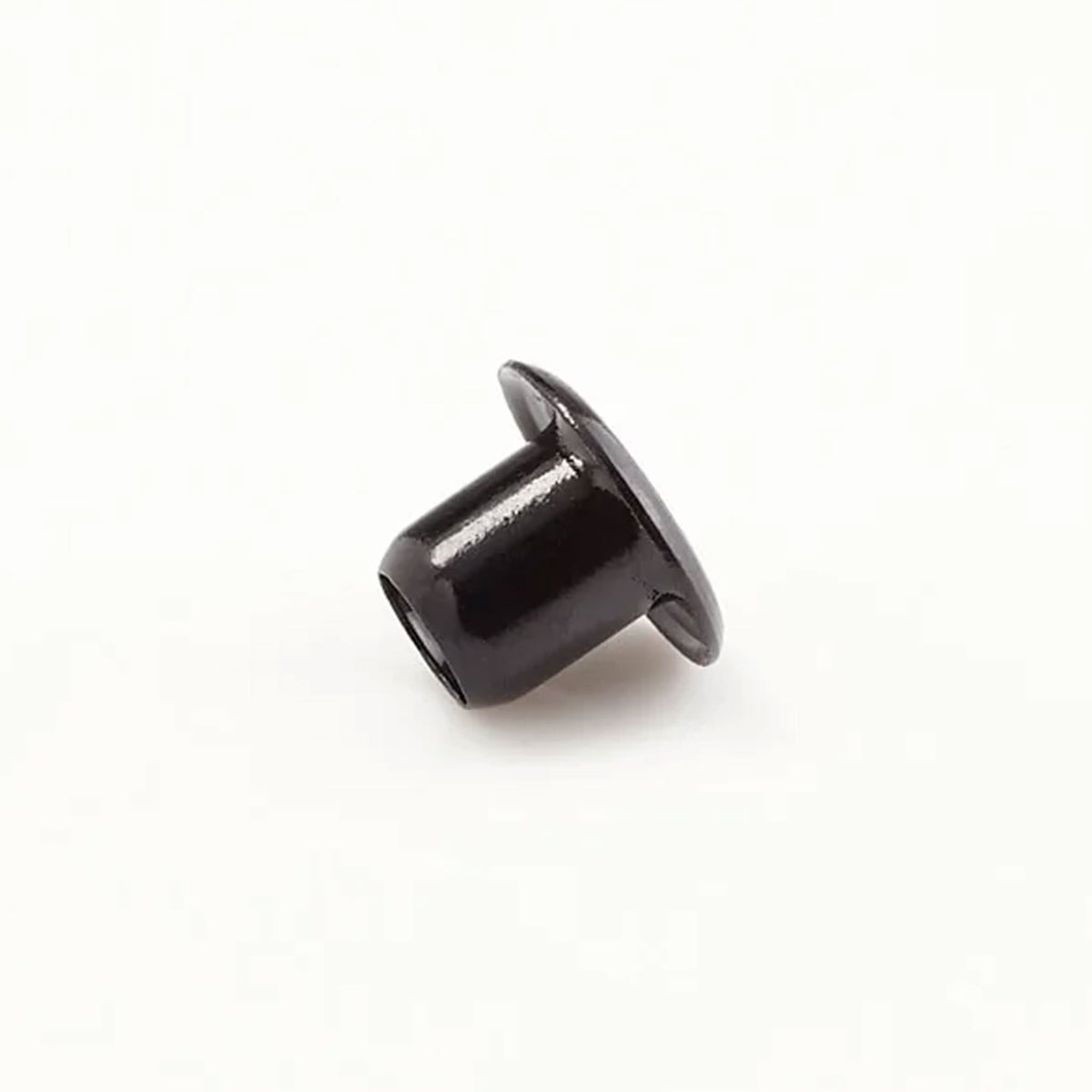 3.9mm Black, Eyelet, Solid Brass - 12 pk