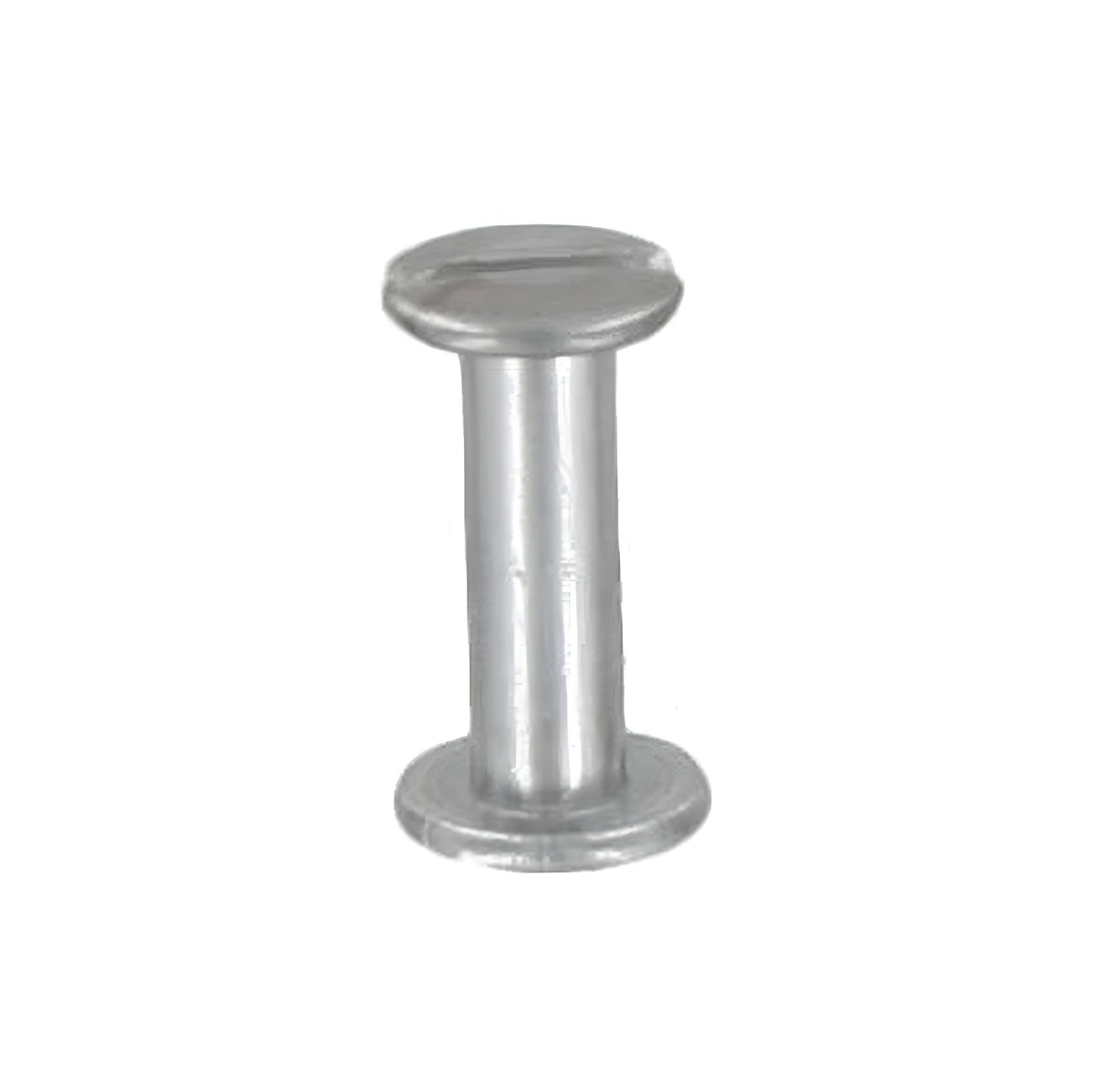 5/8" Nickel, Screw Post, Aluminum-10PK
