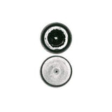7/16" Gunmetal, Rivet Cap, Steel - 24 pk